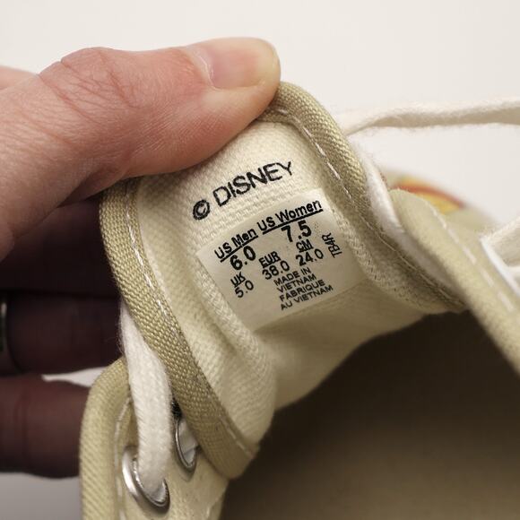 Vans Disney Winnie the Pooh Shoes Women's 7.5 Cartoon Character Limited Edition - Picture 8 of 9